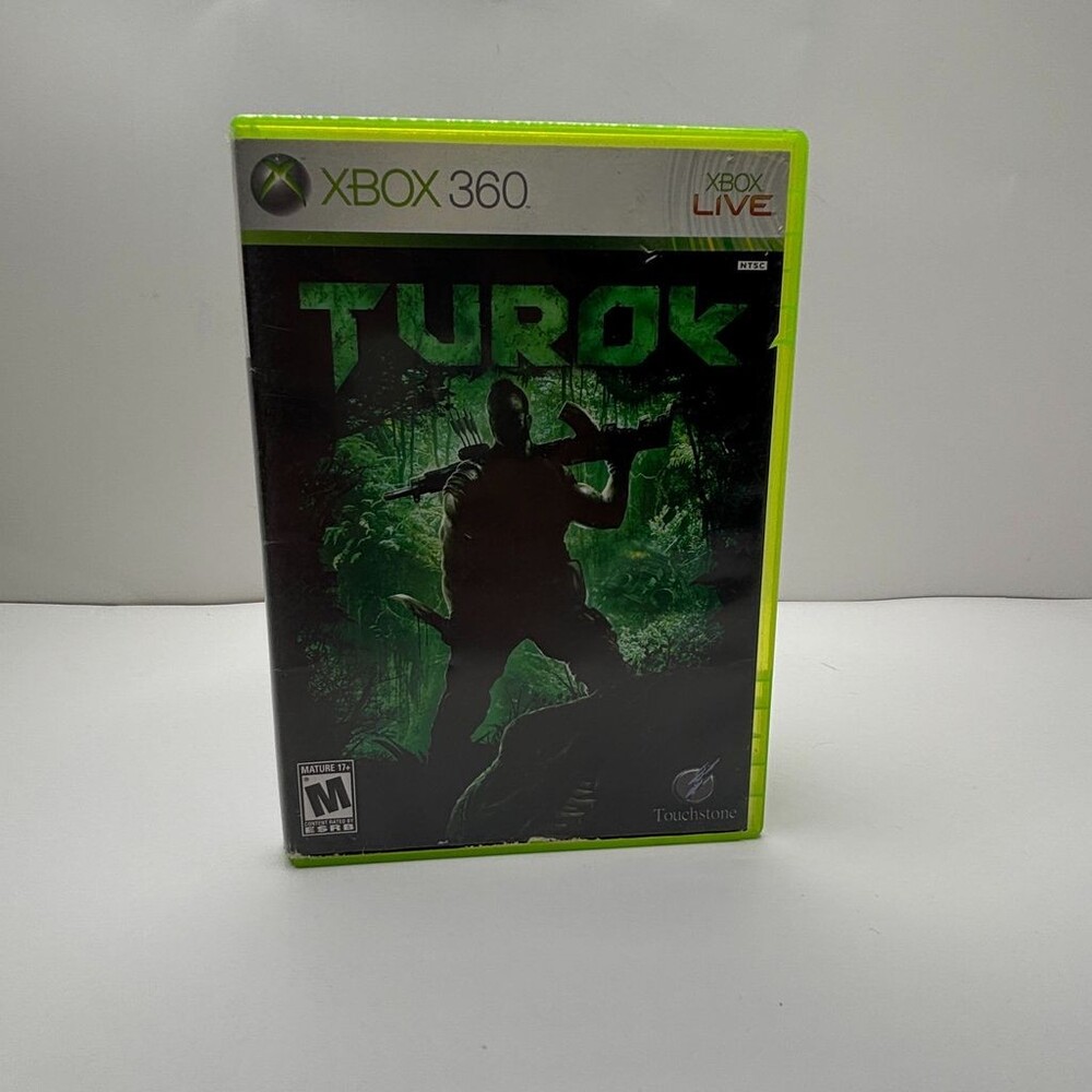 Turok X360 Shooter Touchstone (Microsoft Xbox 360, 2008) No Manual